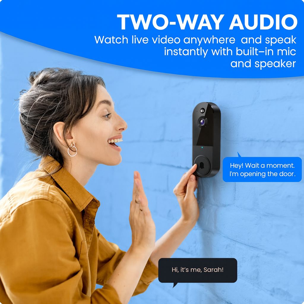 Sevomo™ Smart Doorbell | Next-Gen Home Security
